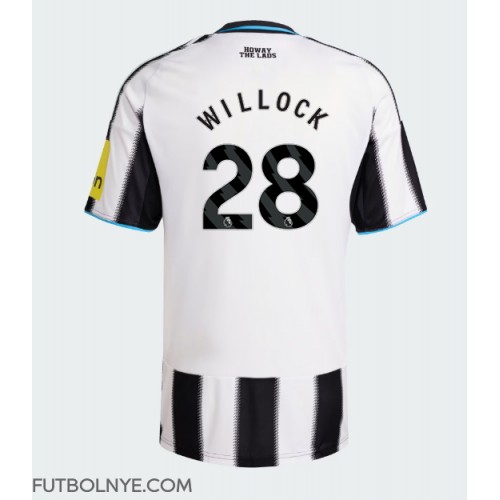 Camiseta Newcastle United Joe Willock #28 Primera Equipación 2025-26 manga corta